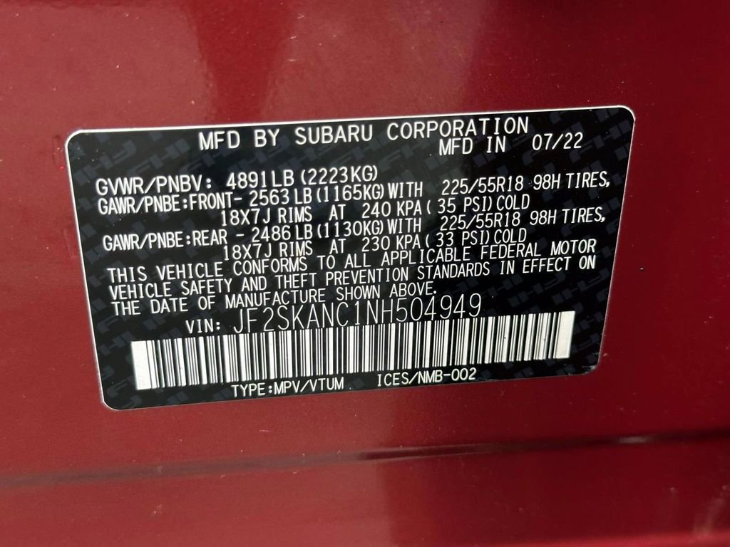 Used 2022 Subaru Forester Limited image 39