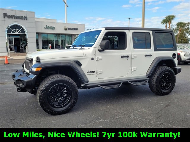 Certified 2024 Jeep Wrangler Sport S image 3