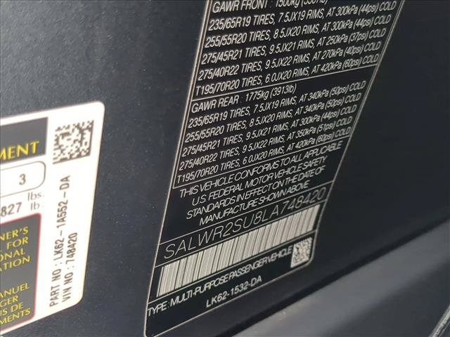 Used 2020 Land Rover Range Rover Sport HSE AWD/4WD image 20