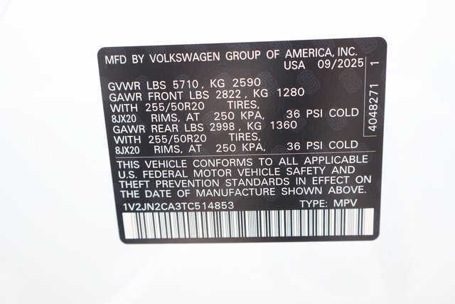 Certified 2026 Volkswagen Atlas SE FWD image 29