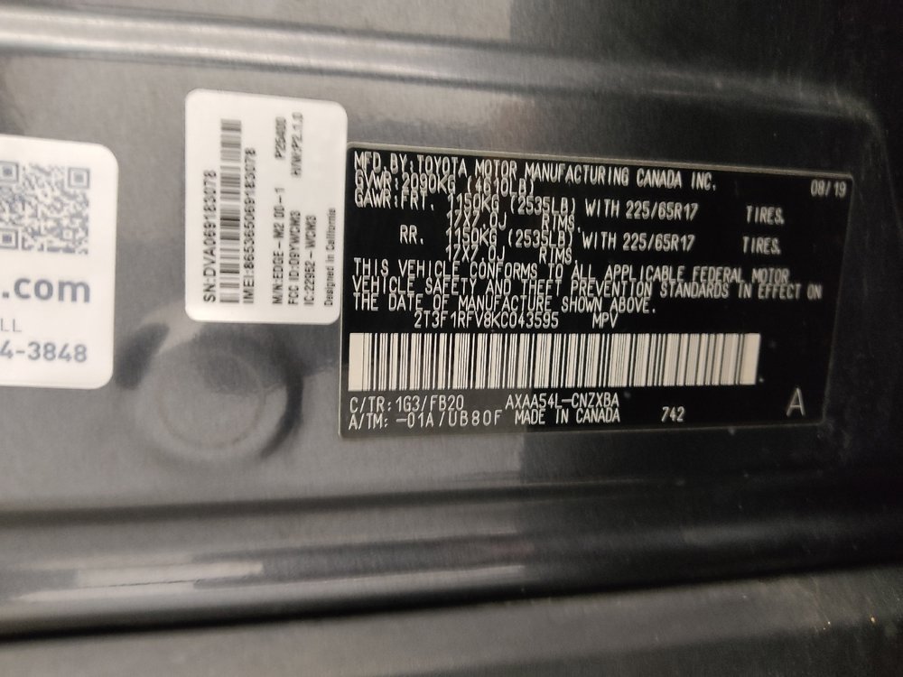 Used 2019 Toyota RAV4 LE AWD/4WD image 33