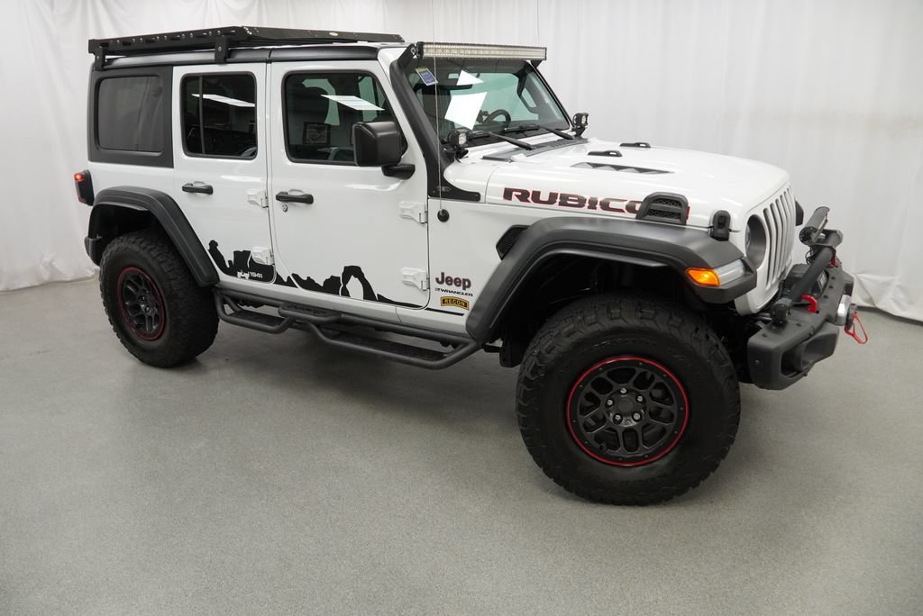 Used 2023 Jeep Wrangler Unlimited Rubicon w/ Xtreme 35 Tire Package AWD/4WD image 10