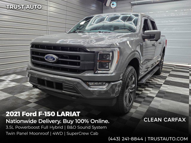 Used 2021 Ford F150 Lariat w/ Equipment Group 502A High