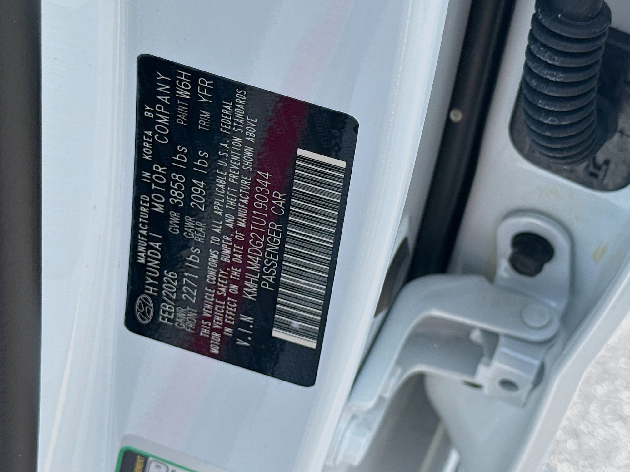 New 2026 Hyundai Elantra Sport w/ Cargo Package FWD image 24