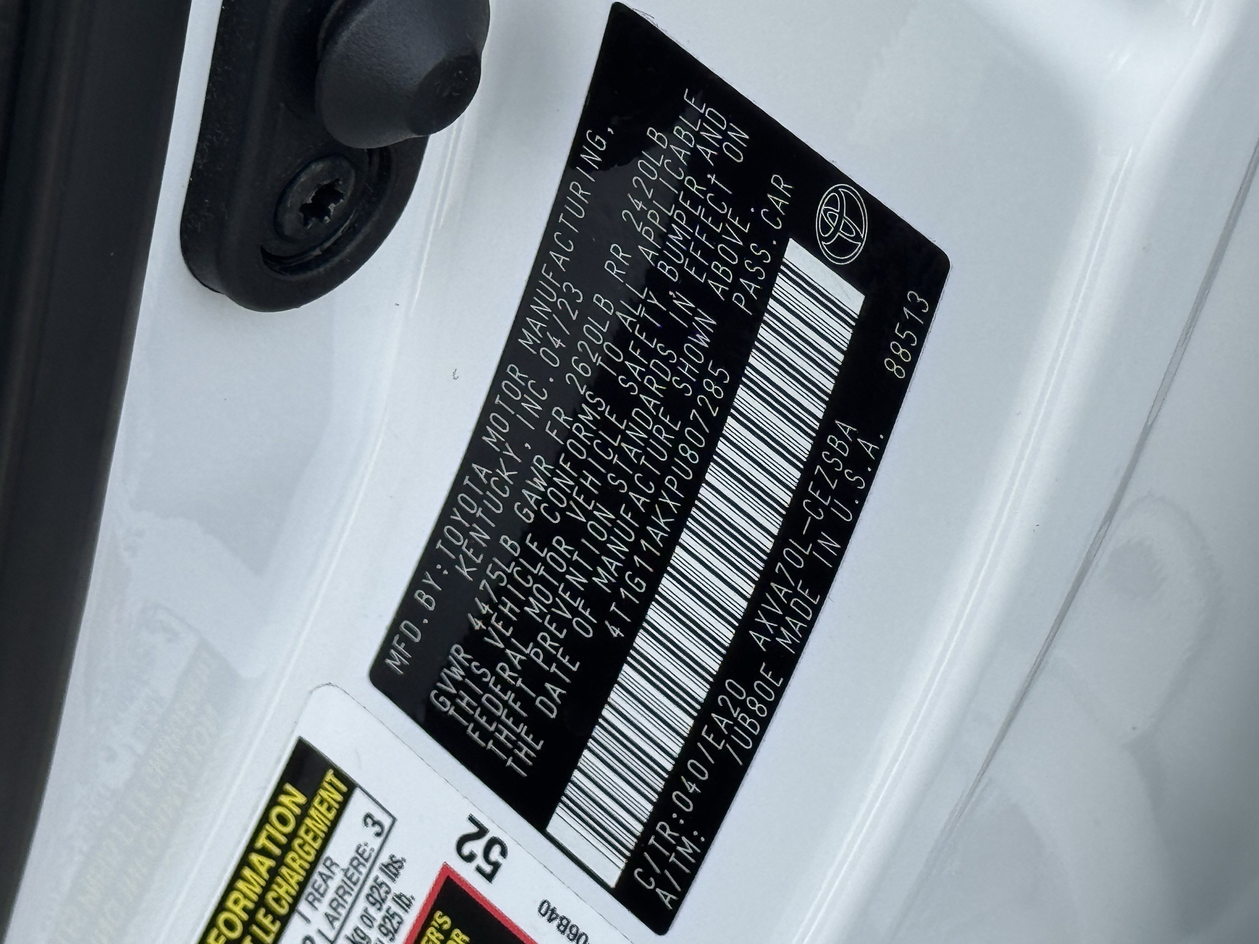 Used 2023 Toyota Camry SE FWD image 37