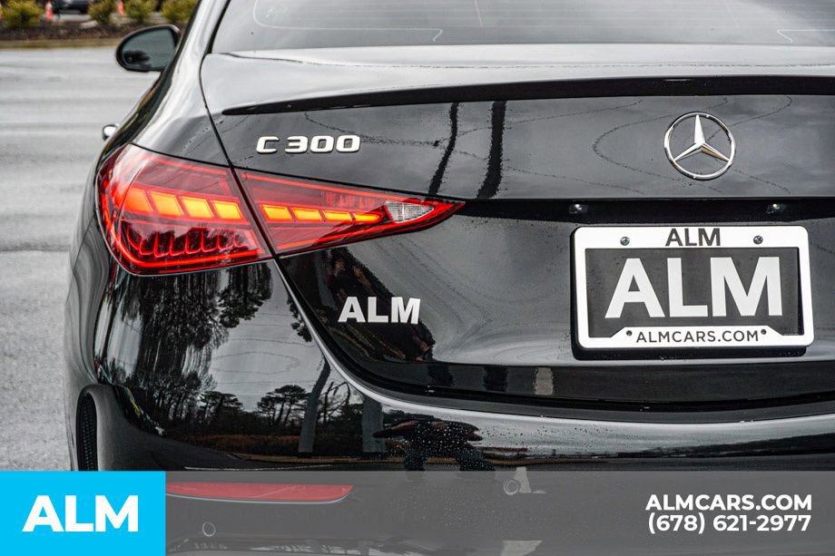 Used 2024 Mercedes-Benz C 300 4MATIC Sedan w/ AMG Line w/ Night Package image 13