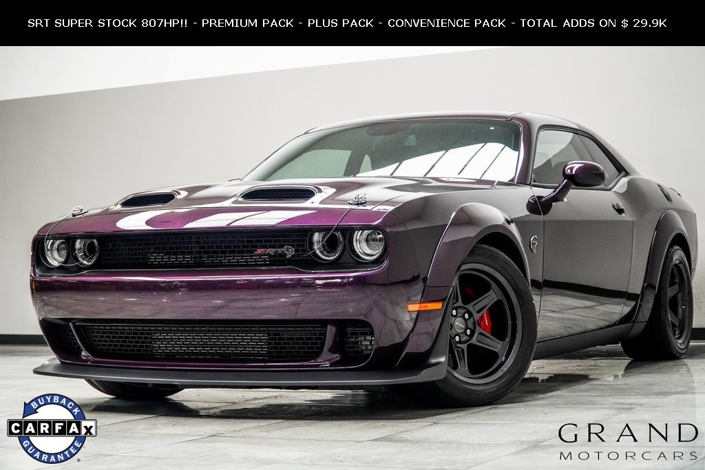 Used 2021 Dodge Challenger SRT Super Stock
