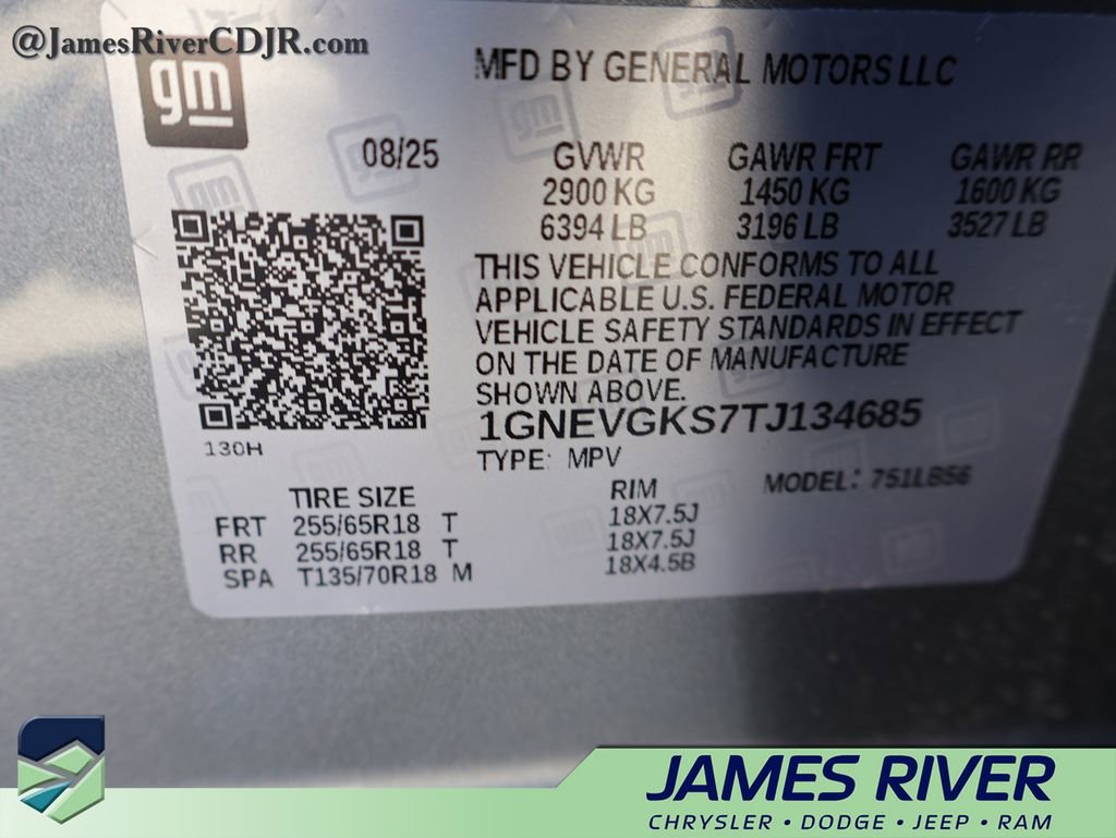 Used 2026 Chevrolet Traverse LT AWD/4WD image 41