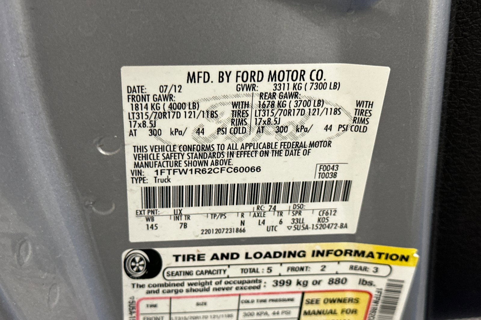 Used 2012 Ford F150 Raptor w/ Raptor Luxury Pkg image 53