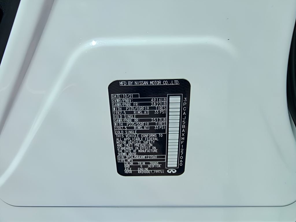 Used 2021 INFINITI QX50 Luxe image 32