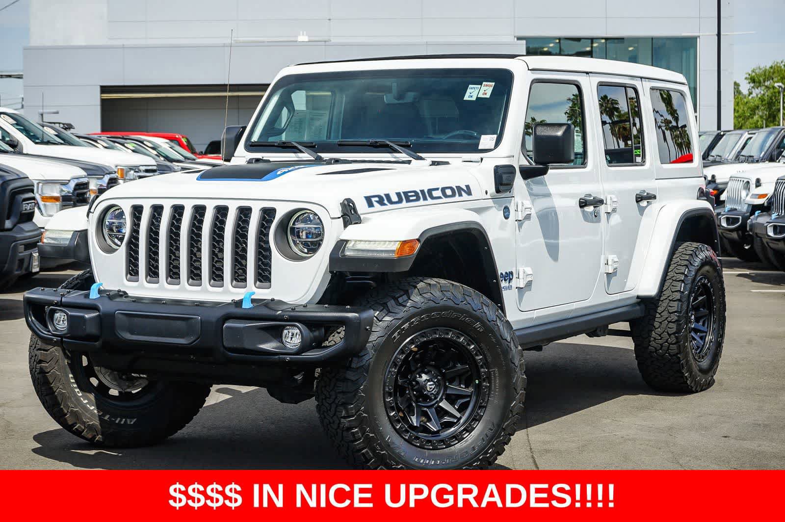 Used 2021 Jeep Wrangler Unlimited Rubicon 4xe w/ Steel Bumper Group