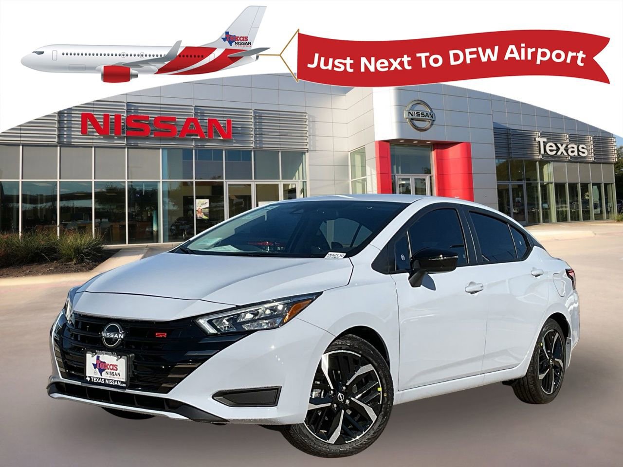 New 2025 Nissan Versa SR w/ Trunk Package