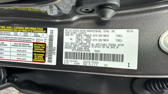 New 2024 Toyota Tundra SR5 w/ SR5 Convenience Package image 45