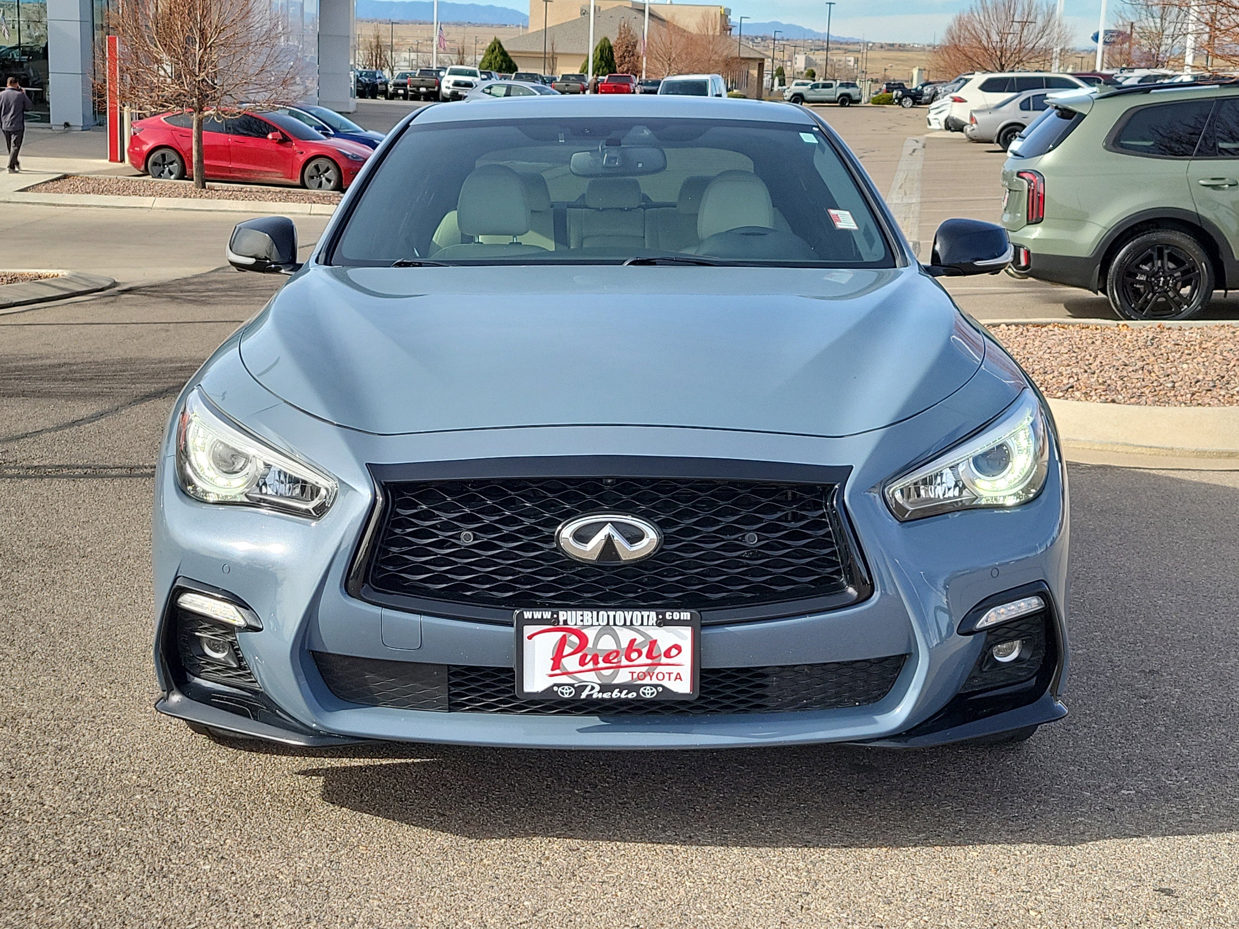 Used 2021 INFINITI Q50 Red Sport 400 w/ Proactive Package image 5