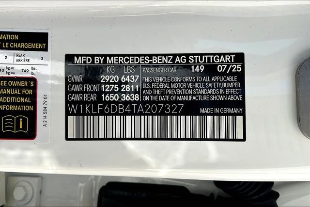 New 2026 Mercedes-Benz E 53 AMG e 4MATIC Sedan image 16