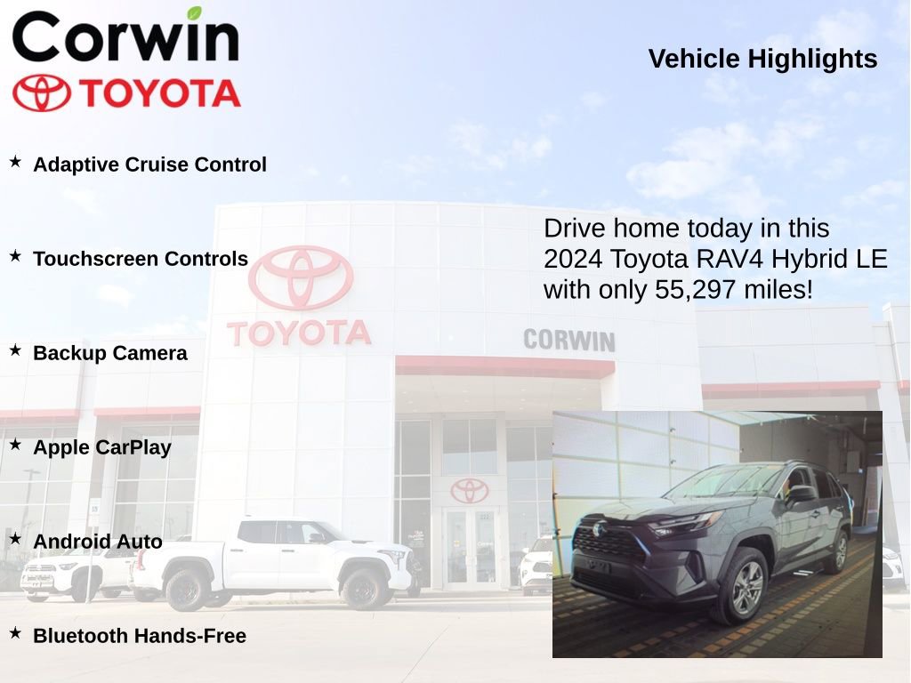 Used 2024 Toyota RAV4 LE AWD/4WD image 6