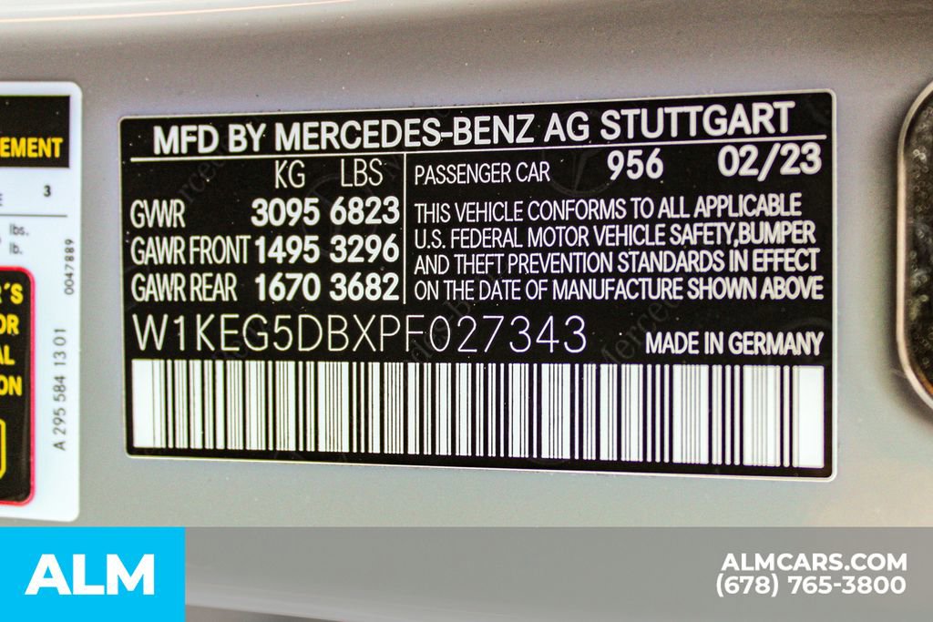 Used 2023 Mercedes-Benz EQE AMG 4MATIC Sedan image 40