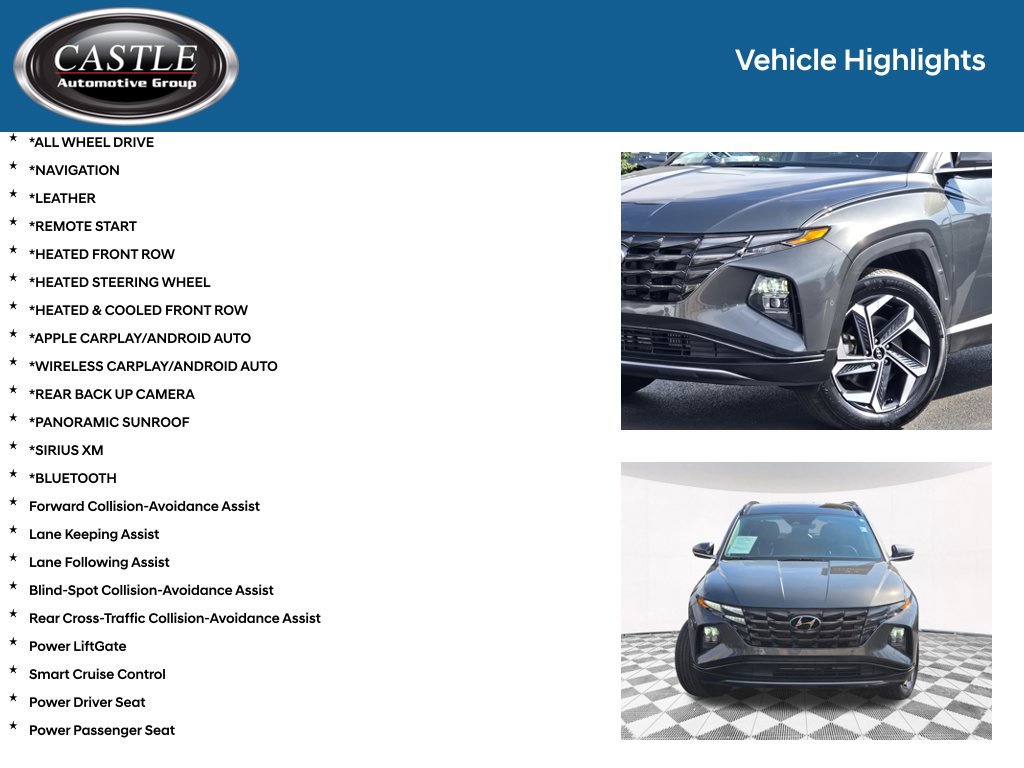 Used 2024 Hyundai Tucson Limited AWD/4WD image 3