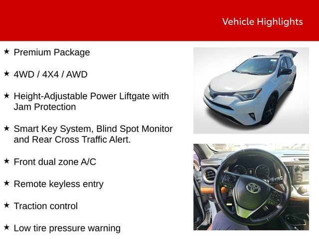 Used 2017 Toyota RAV4 SE w/ Power Special Value Package image 9
