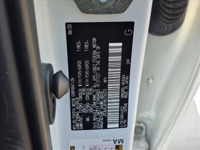 Certified 2022 Toyota 4Runner TRD Sport w/ Technology Package RWD image 18