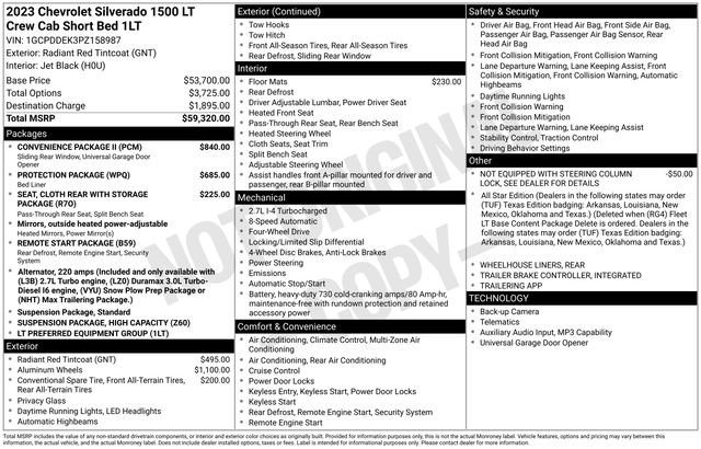 Used 2023 Chevrolet Silverado 1500 LT w/ Convenience Package II video 2