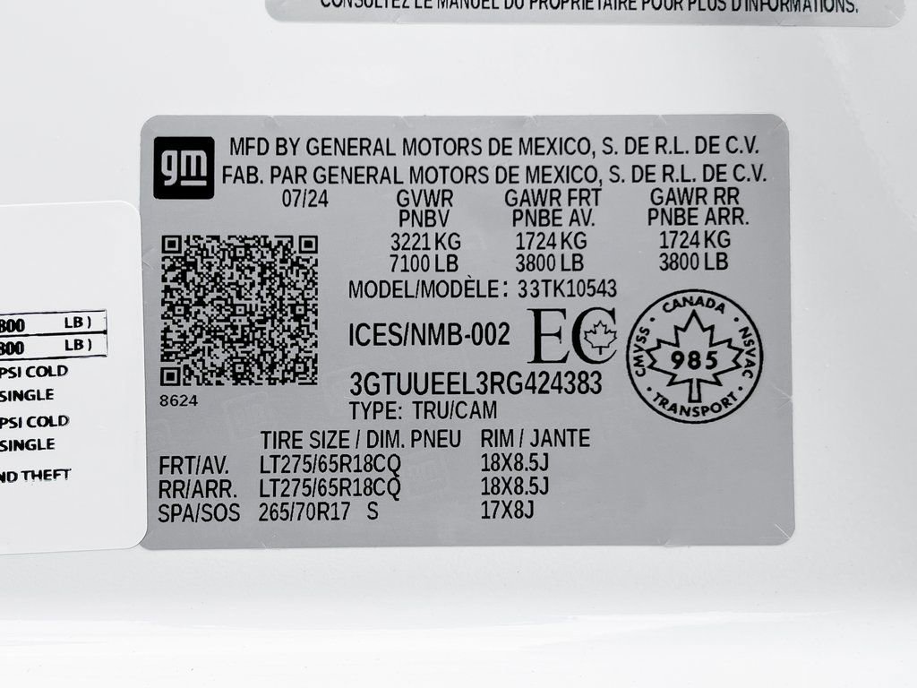 Used 2024 GMC Sierra 1500 AT4 w/ AT4 Preferred Package image 27