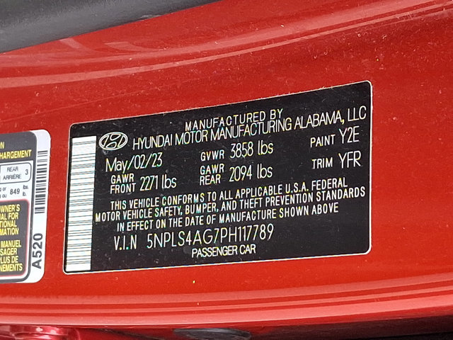 Used 2023 Hyundai Elantra SEL w/ Convenience Package image 27