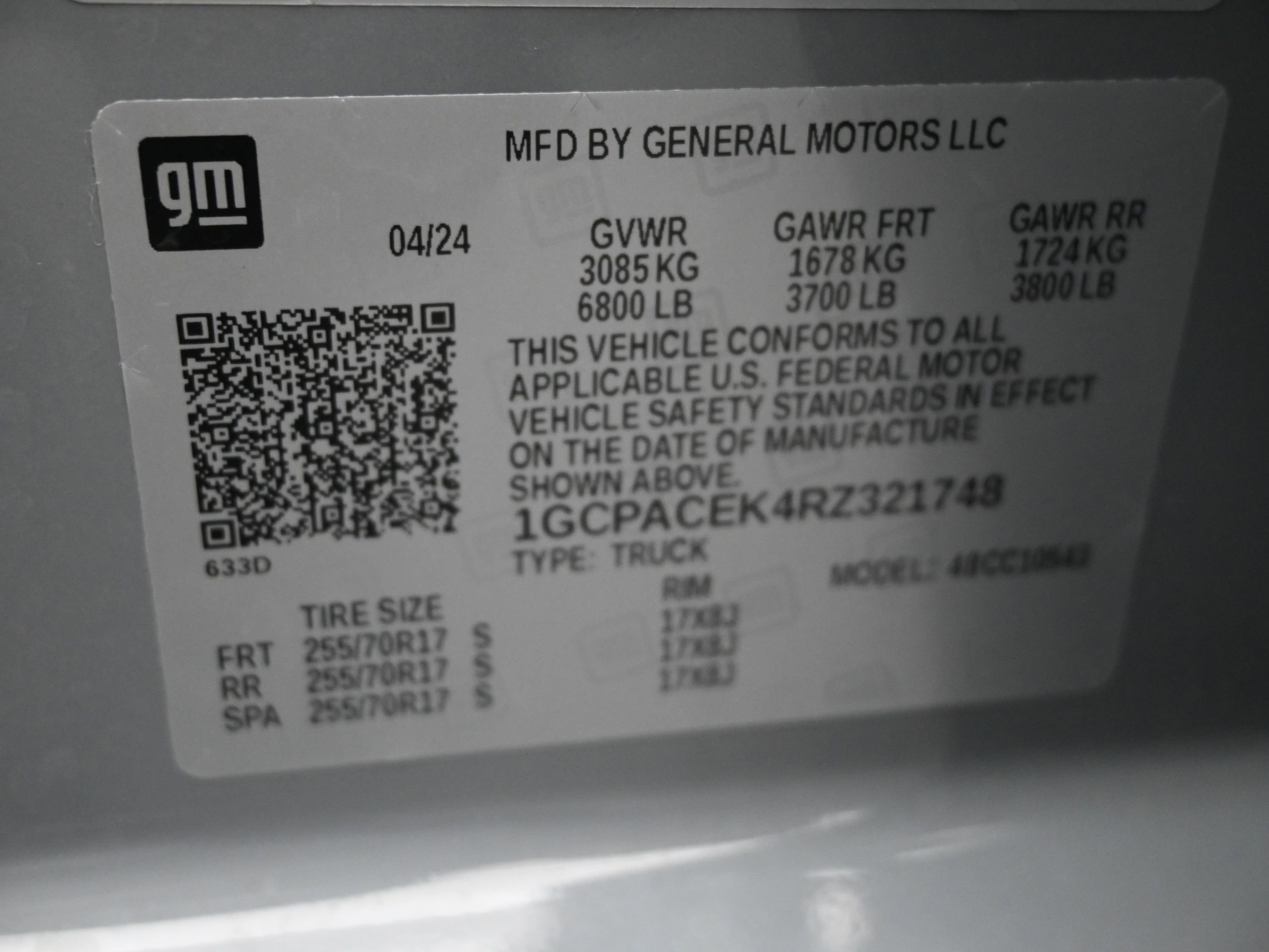 Used 2024 Chevrolet Silverado 1500 LT w/ Protection Package image 12