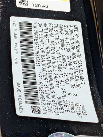 Certified 2023 Honda Civic EX image 23
