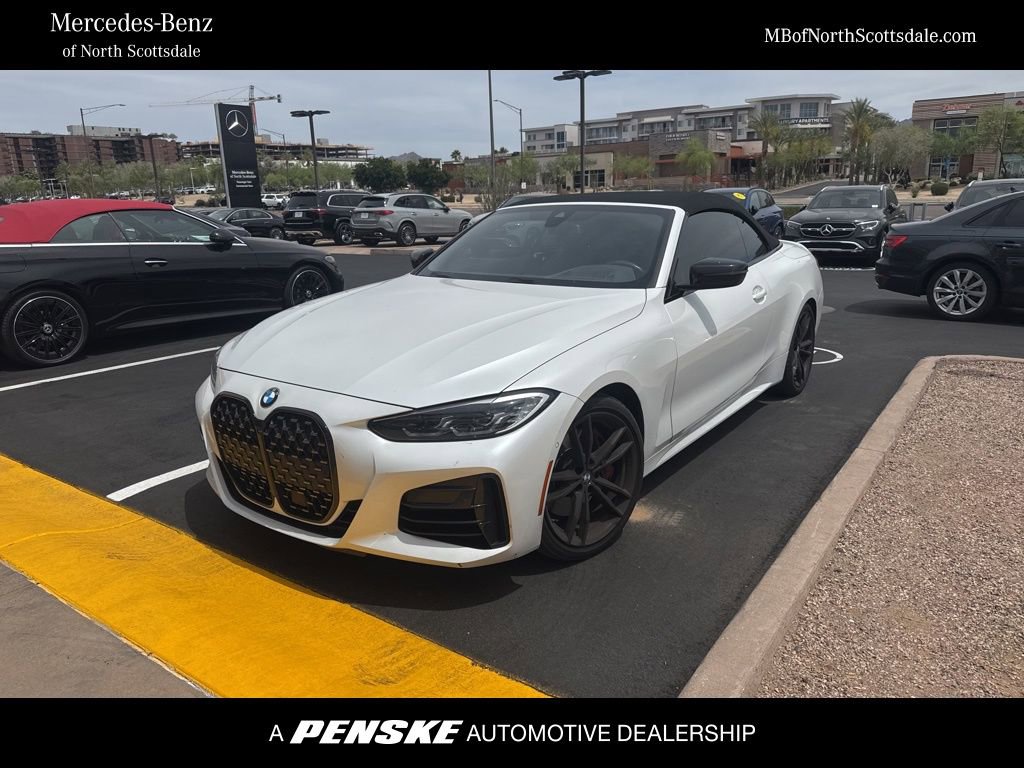 Used 2021 BMW M440i Convertible w/ Premium Package image 1