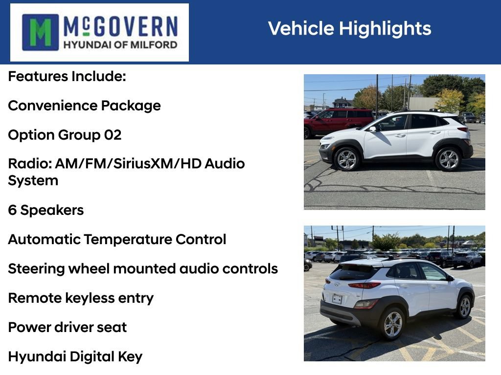 Used 2023 Hyundai Kona SEL w/ Convenience Package AWD/4WD image 4