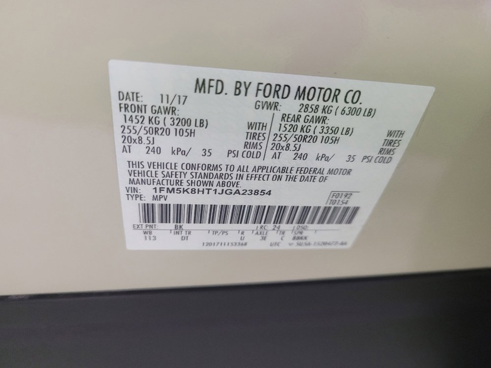 Used 2018 Ford Explorer Platinum AWD/4WD image 33