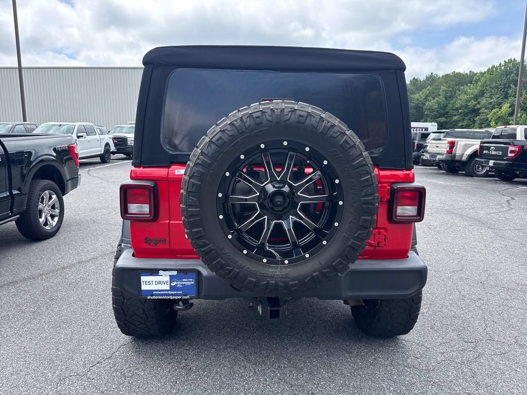 Used 2018 Jeep Wrangler Unlimited Sport S AWD/4WD image 6