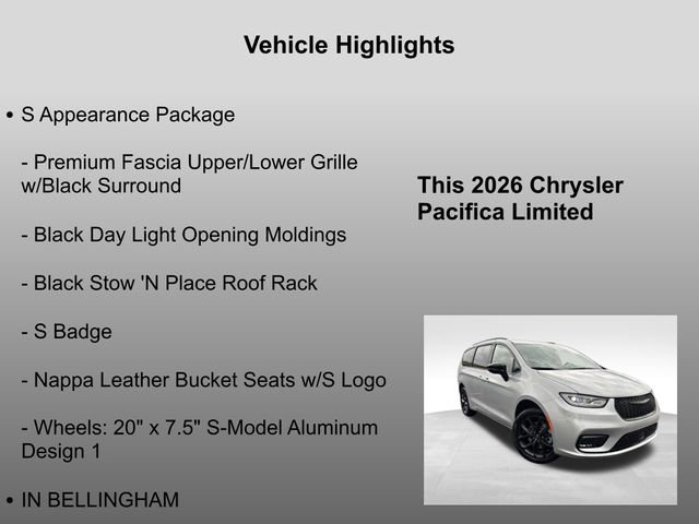 New 2026 Chrysler Pacifica Limited image 10