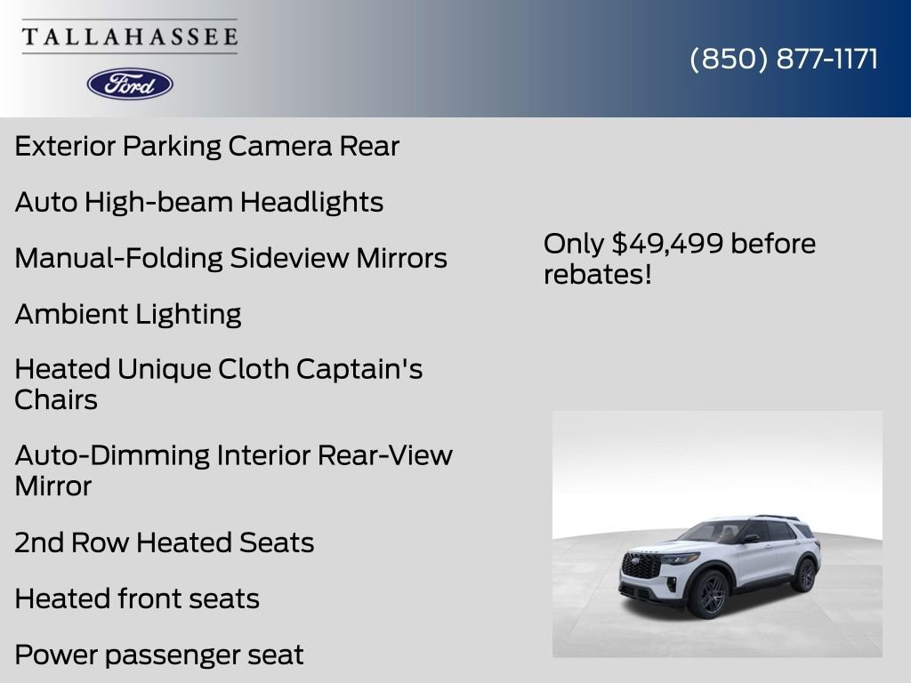 New 2026 Ford Explorer ST-Line w/ ST-Line Street Pack image 31