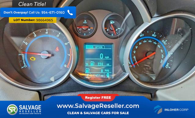 Used 2014 Chevrolet Cruze LS image 12