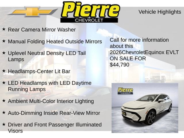 New 2026 Chevrolet Equinox EV LT w/ Convenience Package II AWD/4WD image 23