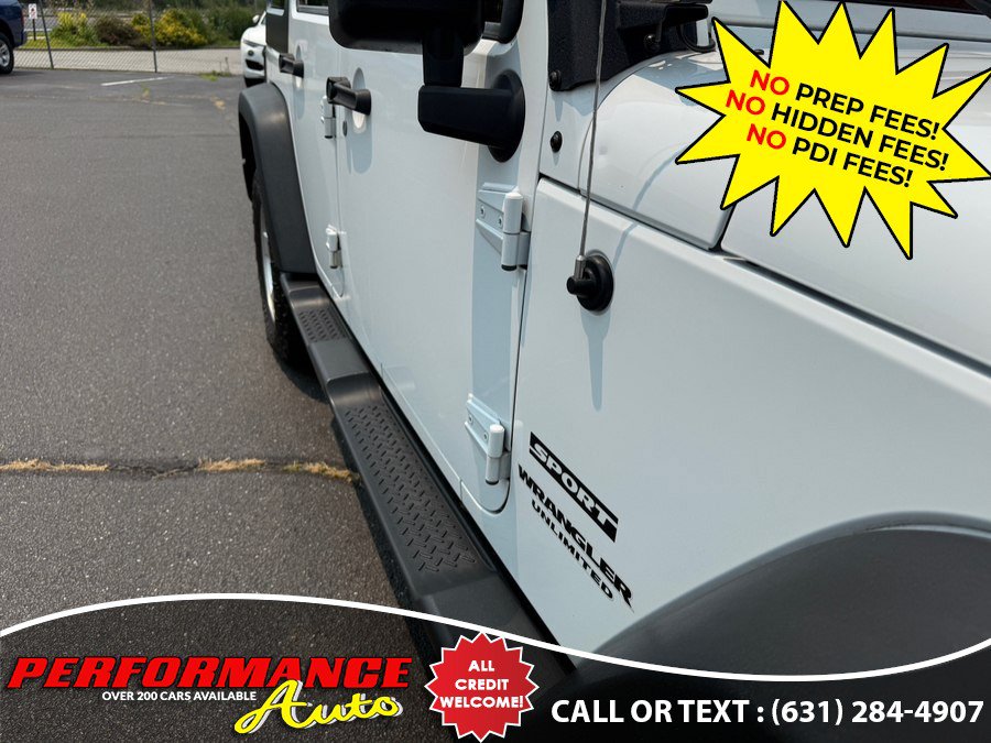 Used 2015 Jeep Wrangler Unlimited Sport w/ Quick Order Package 24S AWD/4WD image 19