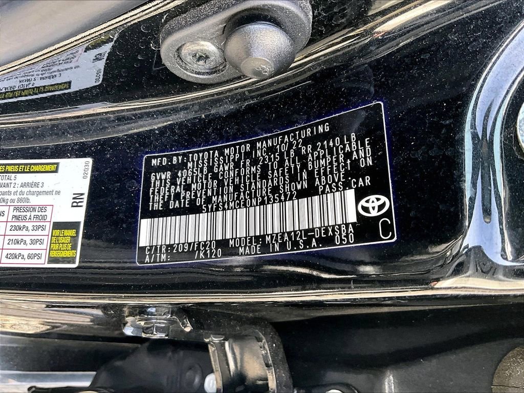 Used 2022 Toyota Corolla SE image 26