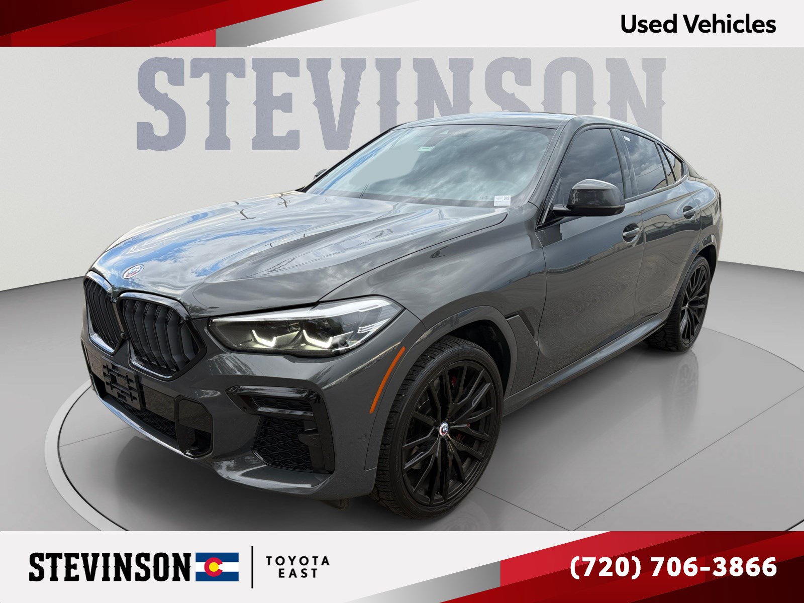Used 2023 BMW X6 M50i w/ Parking Assistance Package AWD/4WD image 1