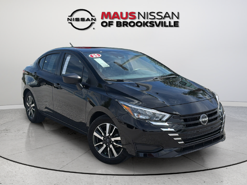 Certified 2025 Nissan Versa S w/ S Plus Package FWD image 1
