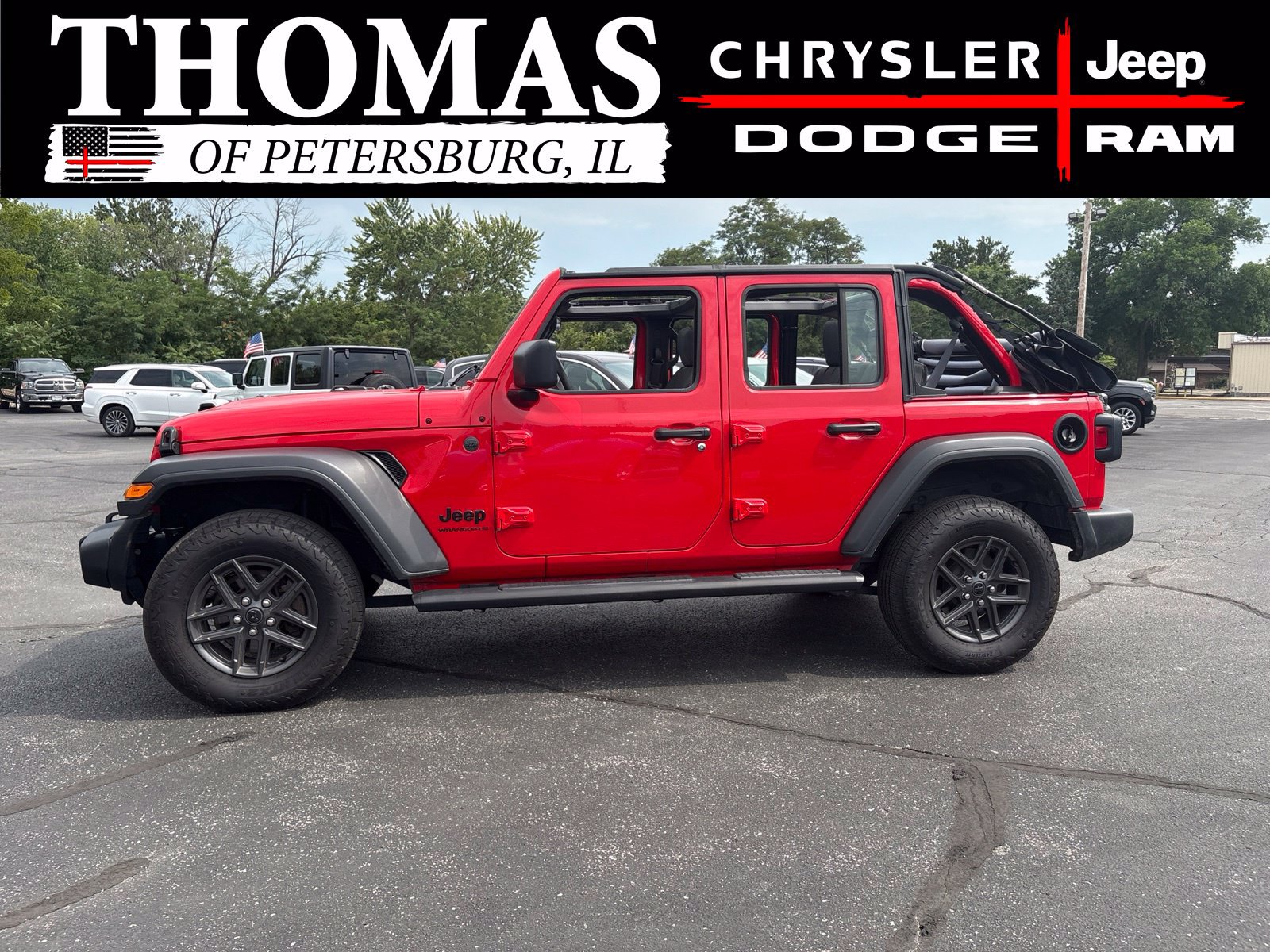 Used 2025 Jeep Wrangler Unlimited Sport AWD/4WD image 4