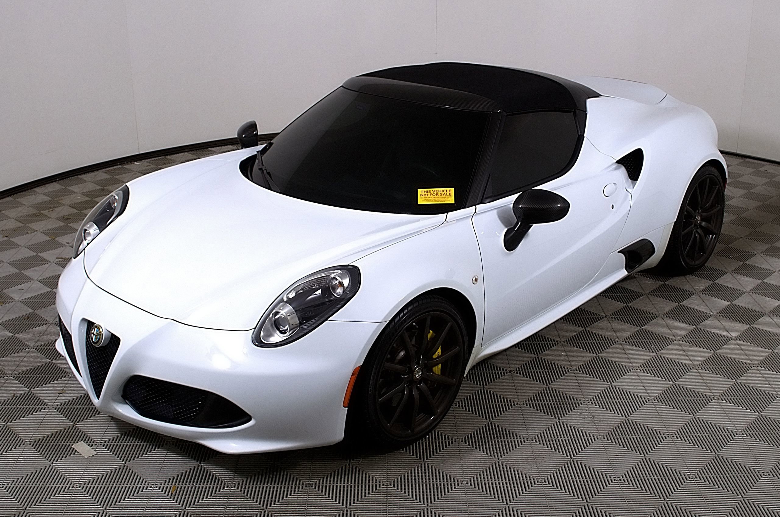 Used 2015 Alfa Romeo 4C Spider w/ Spider Track Package image 3