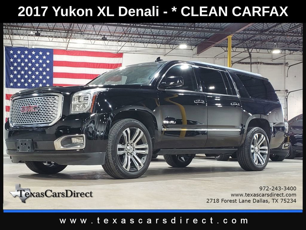 Used 2017 GMC Yukon XL Denali w/ Open Road Package image 1