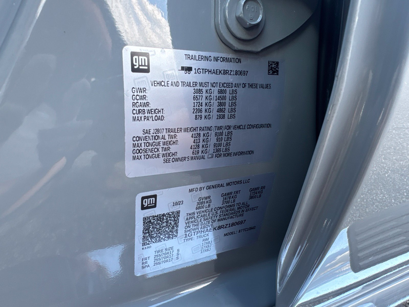 Used 2024 GMC Sierra 1500 Pro w/ Pro Value Package RWD image 13