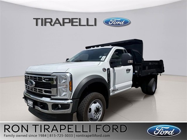 New 2024 Ford F550 4x4 Regular Cab Super Duty w/ Snow Plow Prep Package