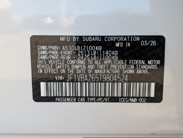 Used 2026 Subaru WRX tS w/ Popular Package #2 AWD/4WD image 31