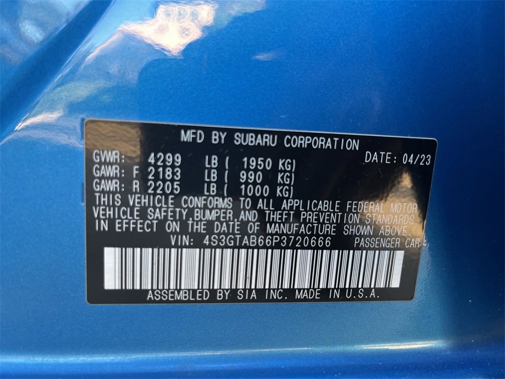 Used 2023 Subaru Impreza 2.0i image 30