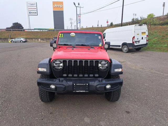 Certified 2021 Jeep Wrangler Unlimited Sport AWD/4WD image 3