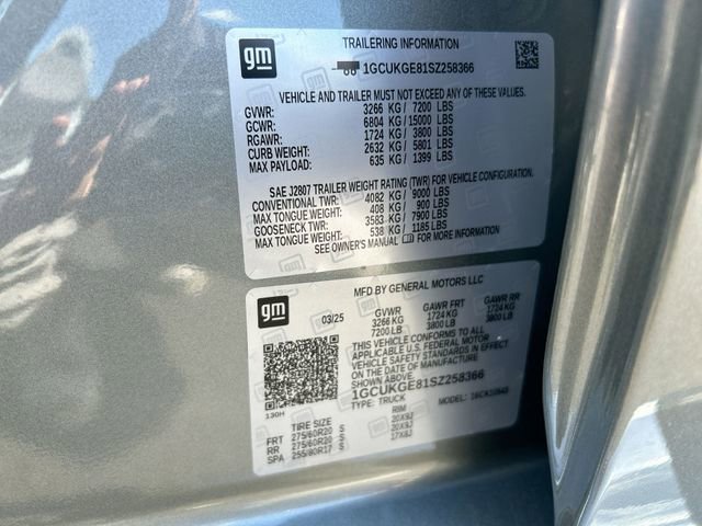 New 2025 Chevrolet Silverado 1500 LTZ image 35